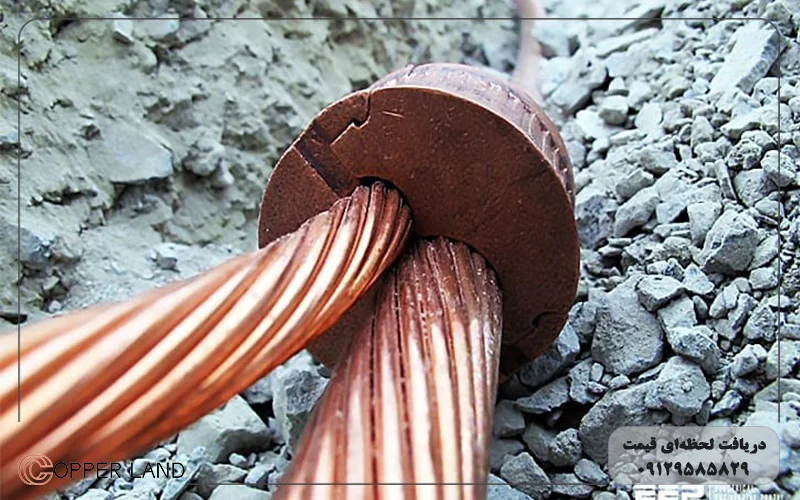 Earth copper cable weight 3 کابل مسی با استحکام بالا