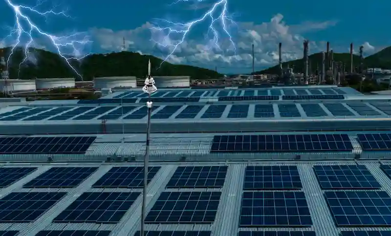 تفاوت صاعقه گیر اکتیو و پسیو