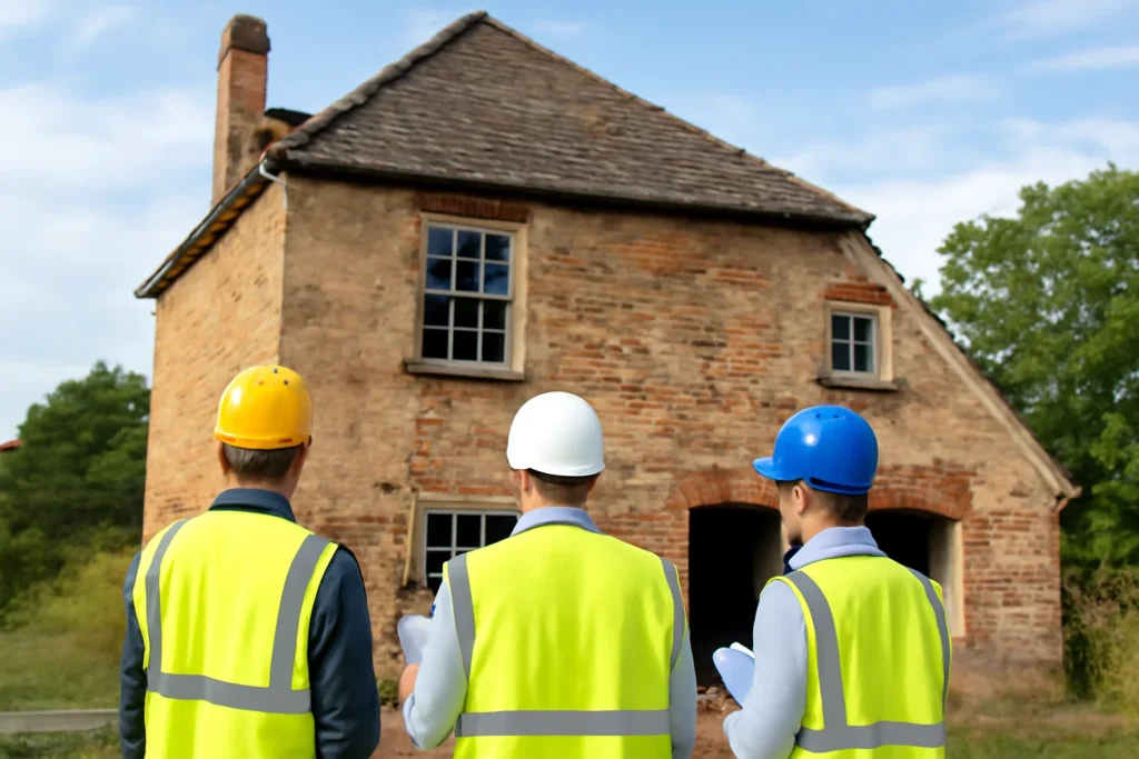 چاه ارت در ساختمان قدیمی