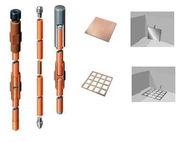 Earth electrode الکترود زمین را تعریف کنید